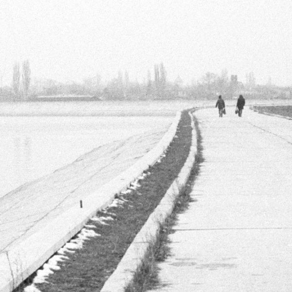 Bucarest, 01-1991 #1, le lac Morii