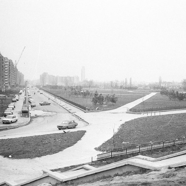 Bucarest, 01-1991 #2, le parc Crângași