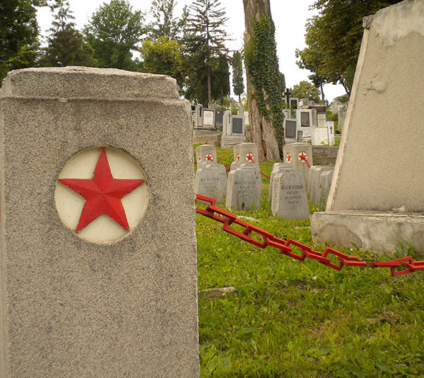 Carré soviétique, cimetière de Cluj, 2012