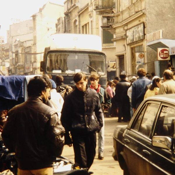 Strada Lipscani, mars 1992